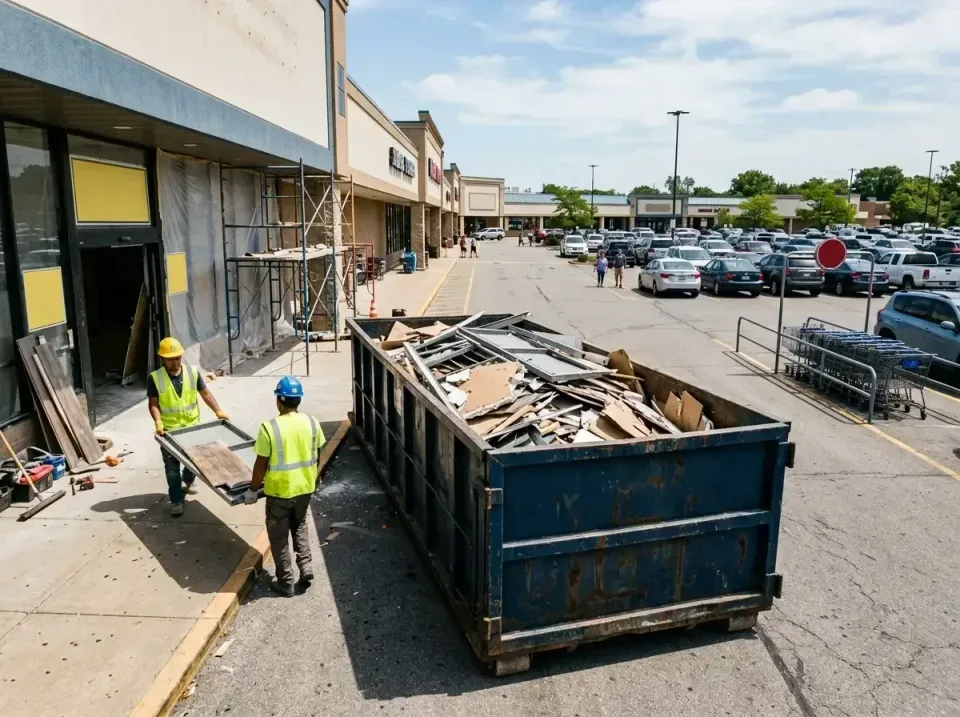 retail-store-renovation-debris-003 — frequently asked questions, Roll-off Dumpster Rentals in Benton, AR